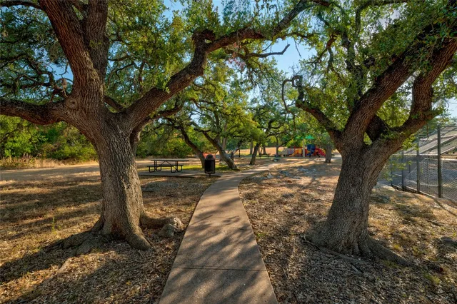 a view of outdoor space with trees