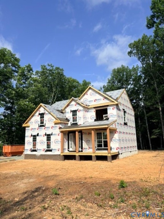 1337 Salem Church Road Palmyra, VA 22963 - Photo 1 of 21 a view of a white house in front of a big yard with plants and large trees