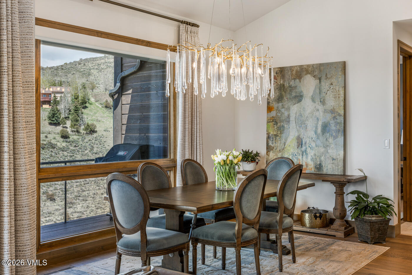 5205 Long Sun Lane Avon, CO 81620 - Photo 4 of 35 a dining room with furniture and window