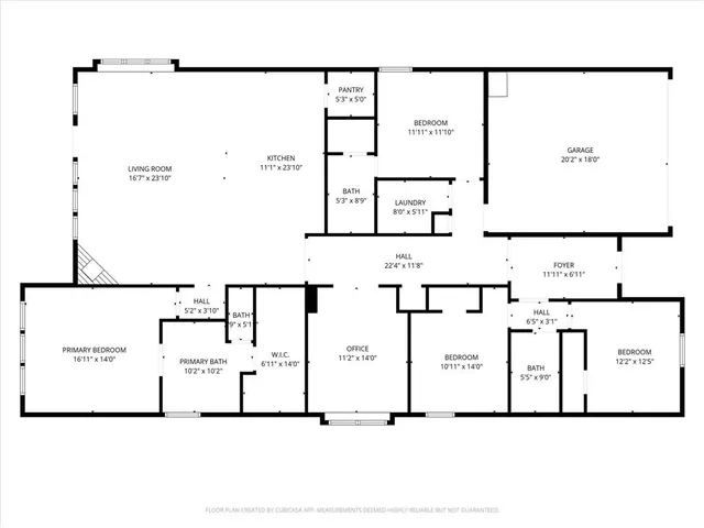 a picture of a floor plan