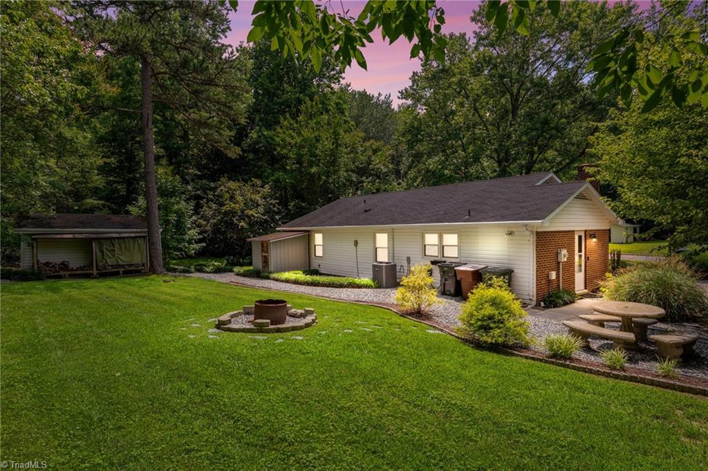 2903 Lamroc Road Greensboro, NC 27407 - Photo 37 of 40 Digitally Enhanced Twilight