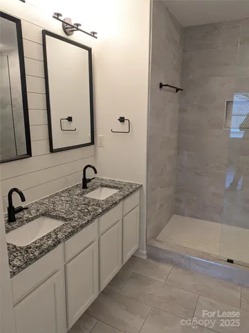 a view of small space with wooden floor