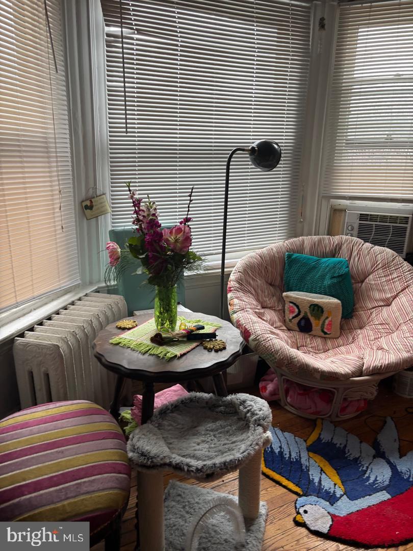 259 South 46th Street, Unit 2F Philadelphia, PA 19139 - Photo 4 of 14 a living room with furniture and a potted plant