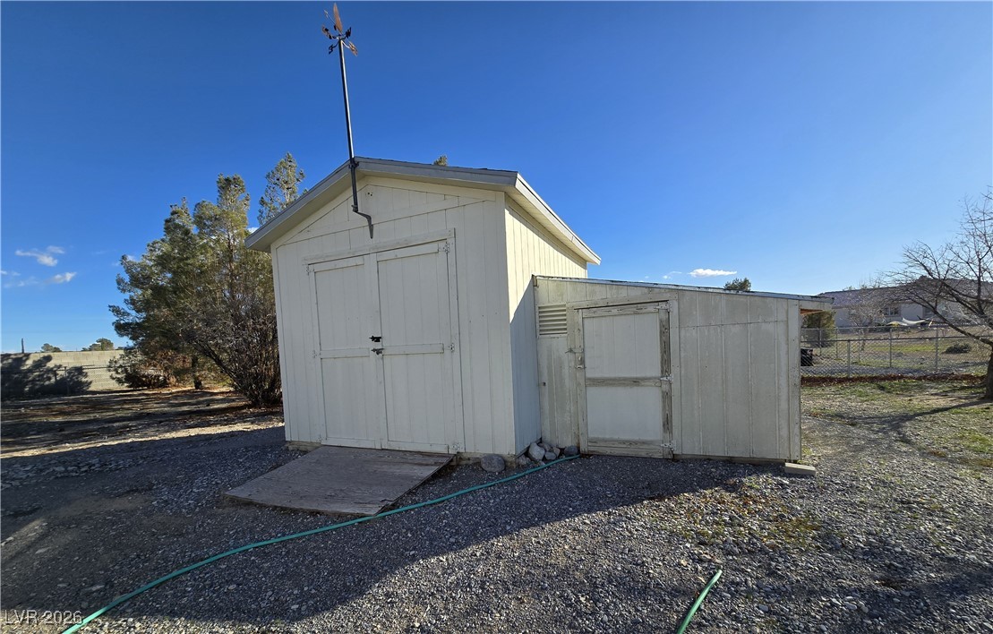 5941 Doubletree Road Pahrump, NV 89061 - Photo 23 of 24 Smaller building is the well shed.