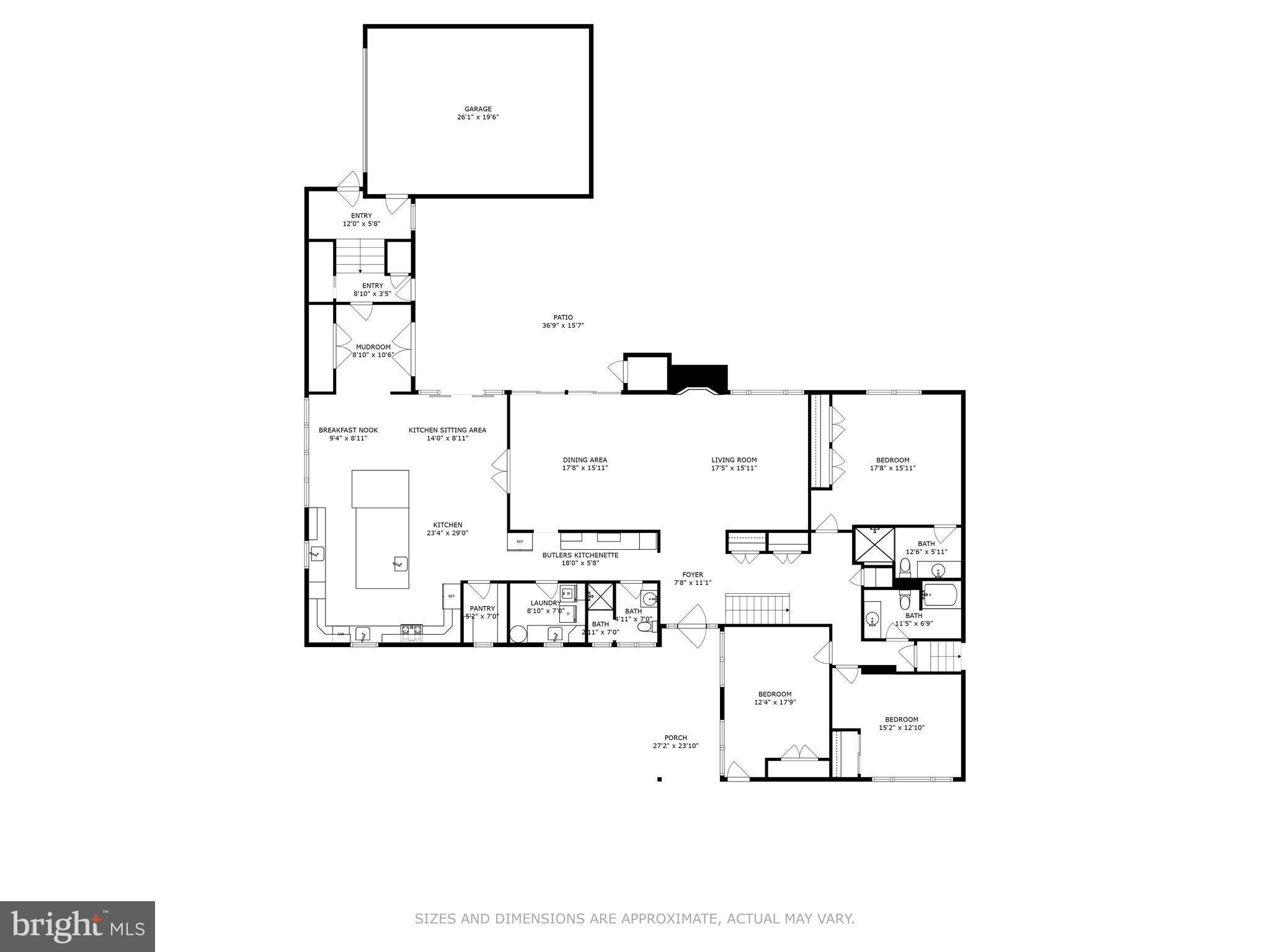 7908 Ivy Lane Baltimore, MD 21208 - Photo 5 of 90 a picture of floor plan