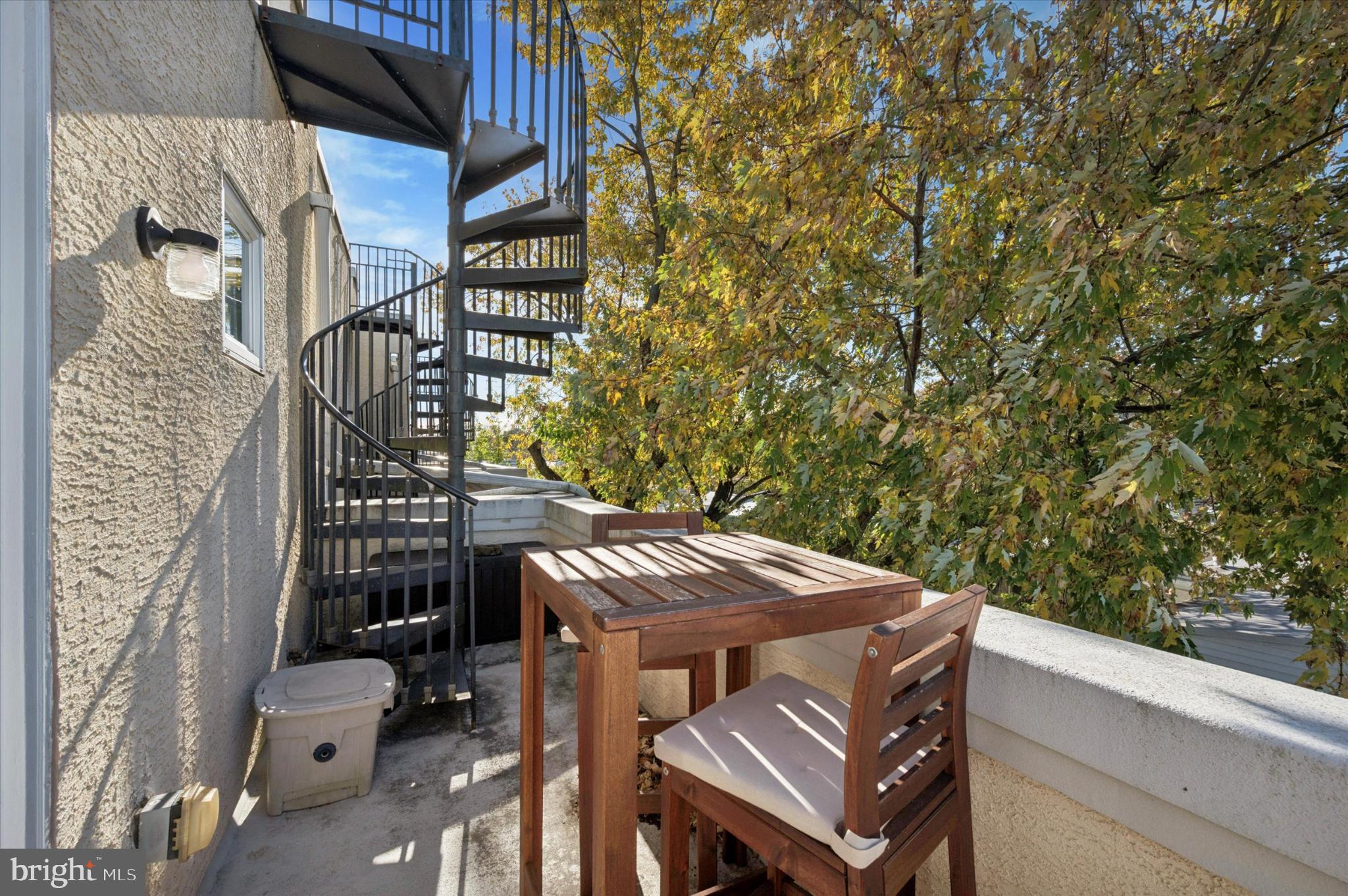 4128 Apple Street Philadelphia, PA 19127 - Photo 22 of 25 a view of balcony with furniture