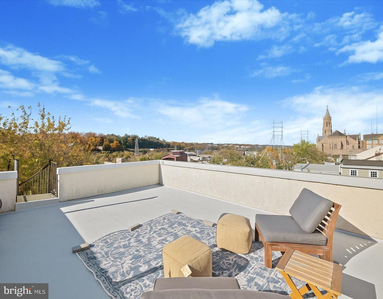 4128 Apple Street Philadelphia, PA 19127 - Photo 24 of 25 a view of a terrace with furniture