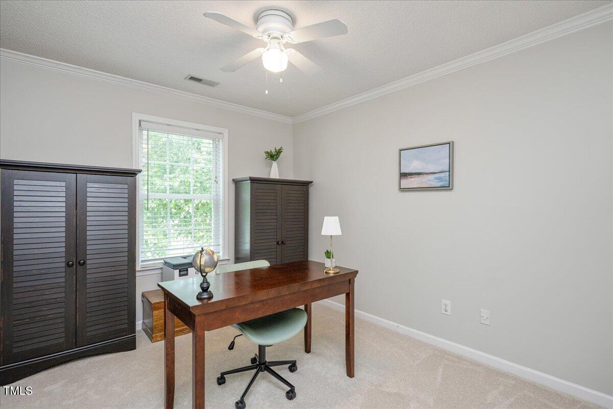 4524 Drewbridge Way Raleigh, NC 27604 - Photo 22 of 29 a view of a workspace with furniture