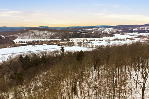 a view of lake with mountain