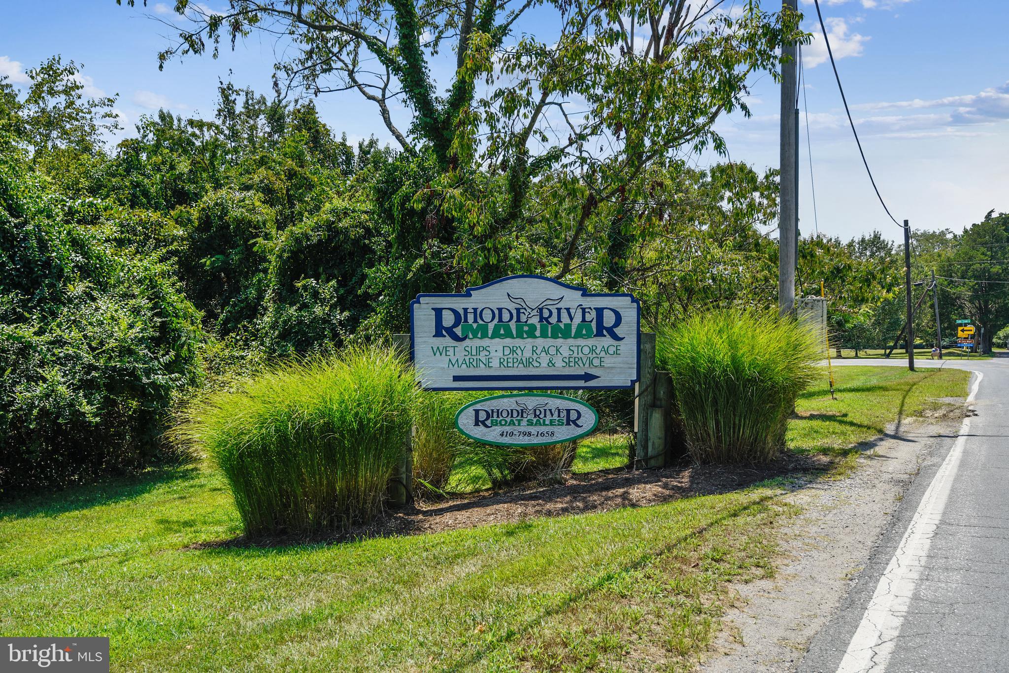 1172 Carrs Wharf Road Edgewater, MD 21037 - Photo 44 of 48 Rhode River Marina, boat storage and docking