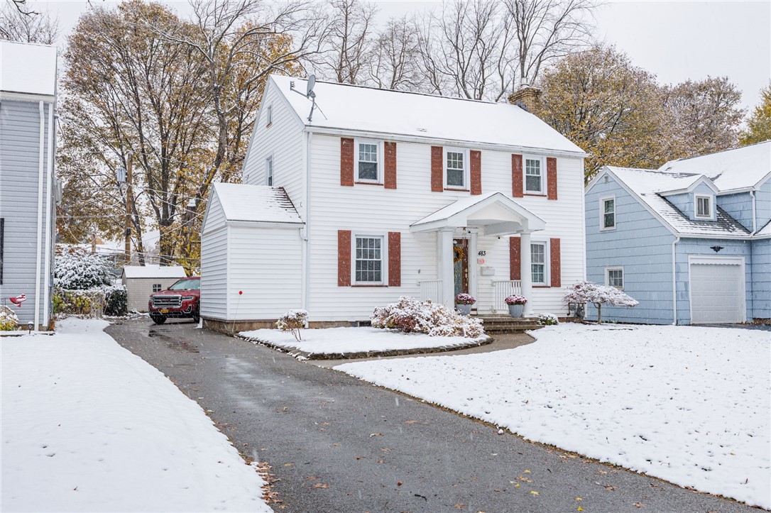 483 Oakwood Road Greece, NY 14616 - Photo 4 of 36 Driveway leads to 1 car attached garage.