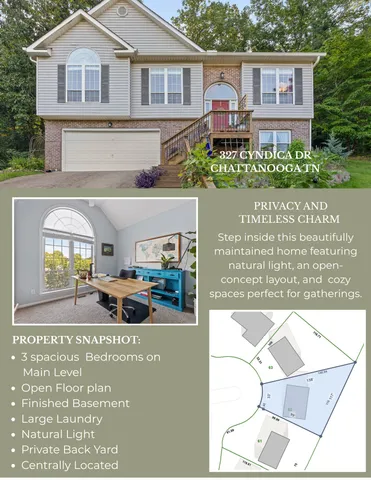 $365,000 | 327 Cyndica Drive, Chattanooga, TN 37421