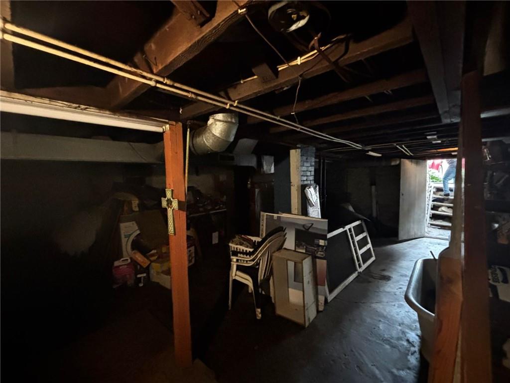 135 Hamilton Avenue Vandergrift, PA 15690 - Photo 21 of 25 a view of a patio with table and chairs with wooden floor