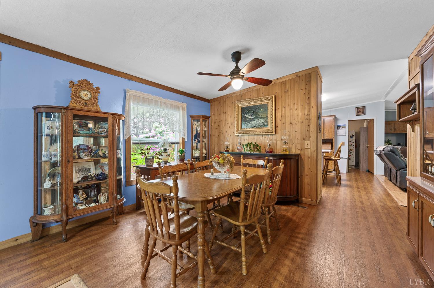 142 Micklem Lane Shipman, VA 22971 - Photo 15 of 38 a view of a dining room with furniture window and wooden floor