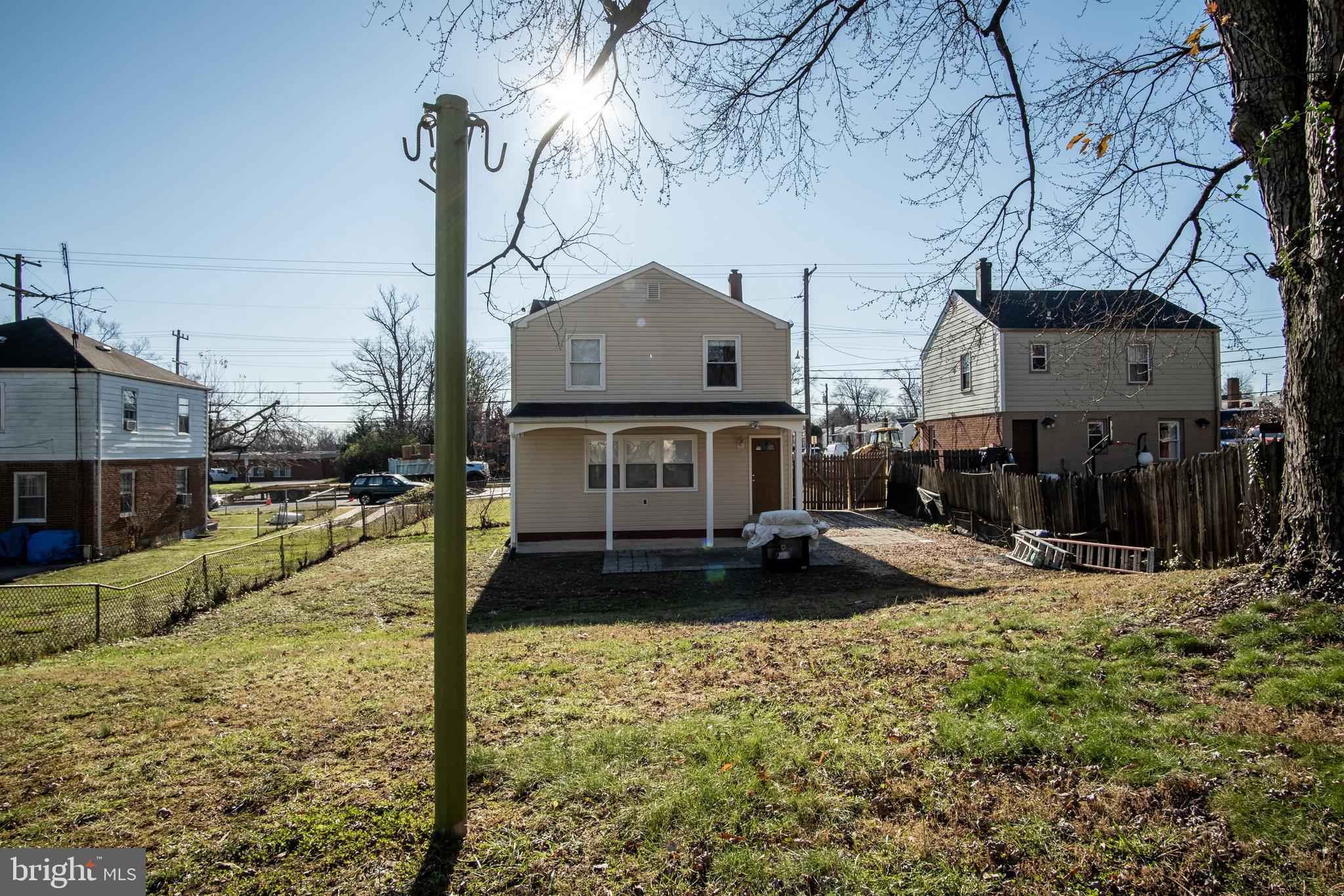 6606 Riggs Road Hyattsville, MD 20783 - Photo 35 of 37 large backyard