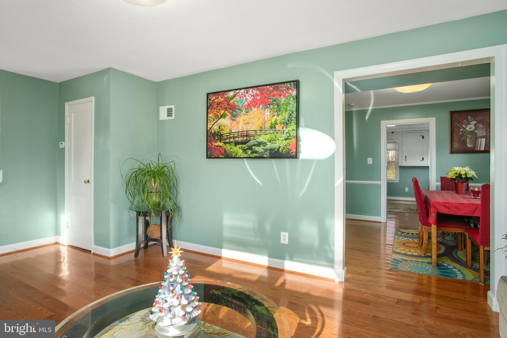 6606 Riggs Road Hyattsville, MD 20783 - Photo 10 of 37 living room to dinning room