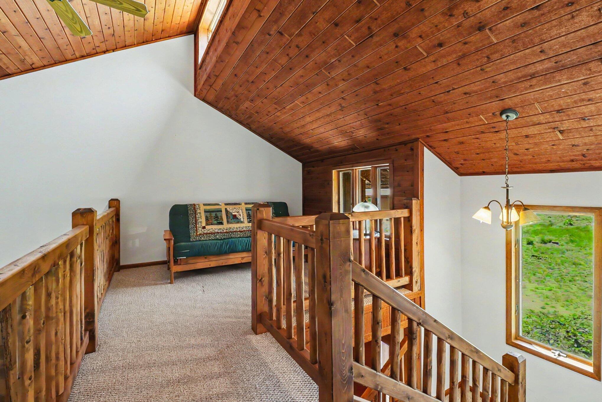 780 East Conrad Road Scottville, MI 49454 - Photo 17 of 34 Loft could be a den or extra sleeping sp