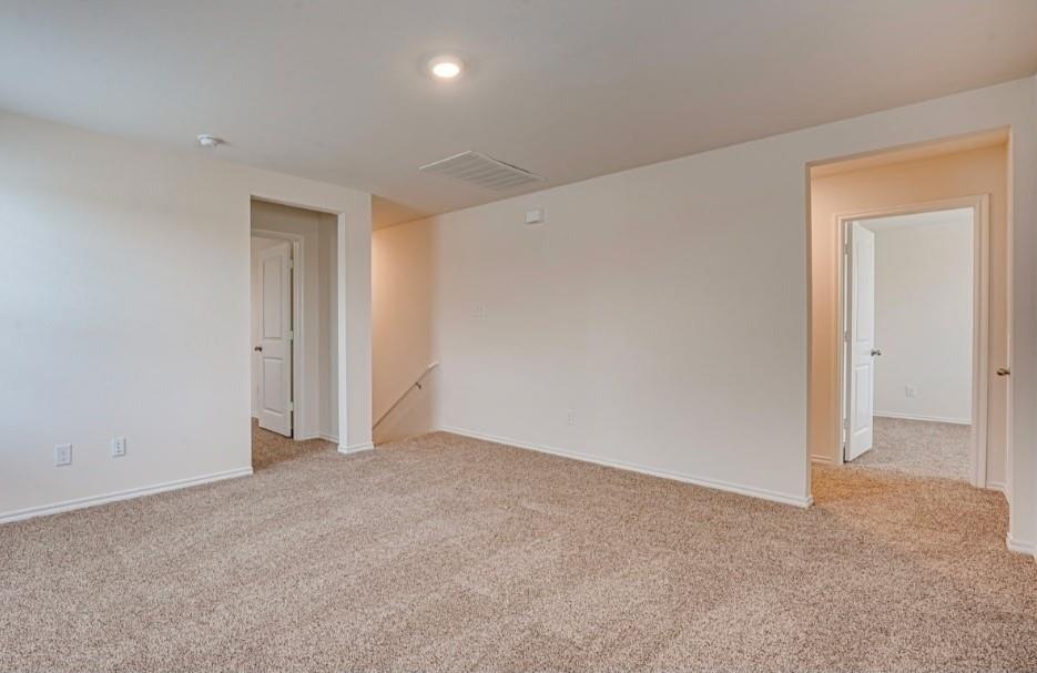 1614 Potomac Lane Blue Ridge, TX 75424 - Photo 9 of 18 Carpeted interior space featuring white walls and ceiling