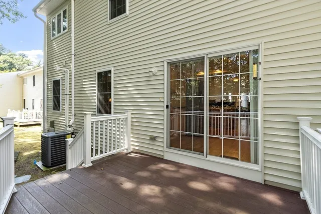 a view of front door of house