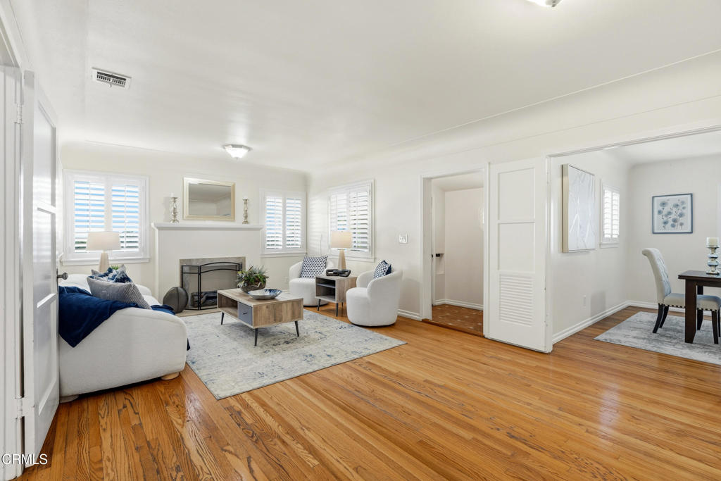 1809 South Palm Avenue Alhambra, CA 91803 - Photo 9 of 44 a living room with furniture and a wooden floor