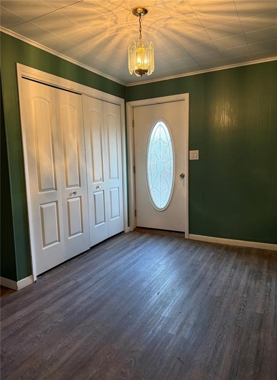 464 State Rte 1027 Kittanning, PA 16201 - Photo 14 of 24 a view of an empty room with wooden floor and a window
