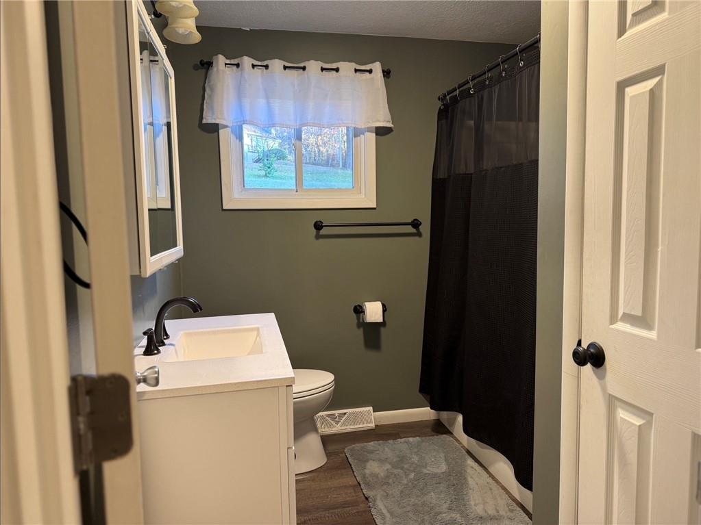464 State Rte 1027 Kittanning, PA 16201 - Photo 10 of 24 a bathroom with a sink toilet and shower