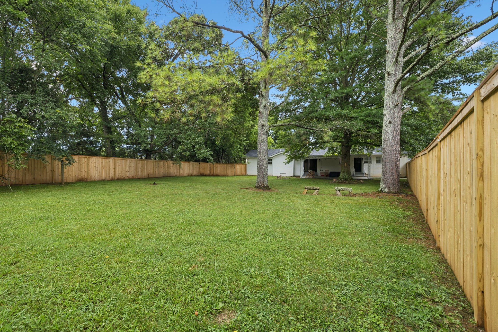 2614 Elam Road Murfreesboro, TN 37127 - Photo 56 of 97 a view of a garden with large trees