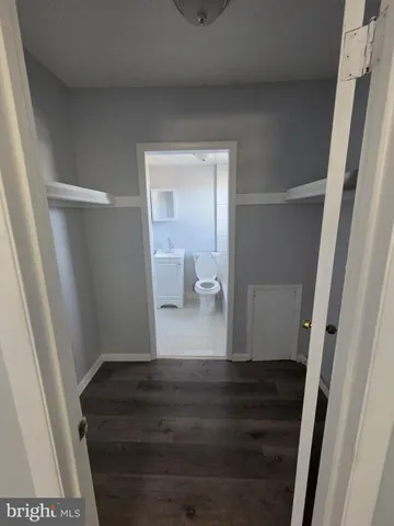 a view of wooden floor