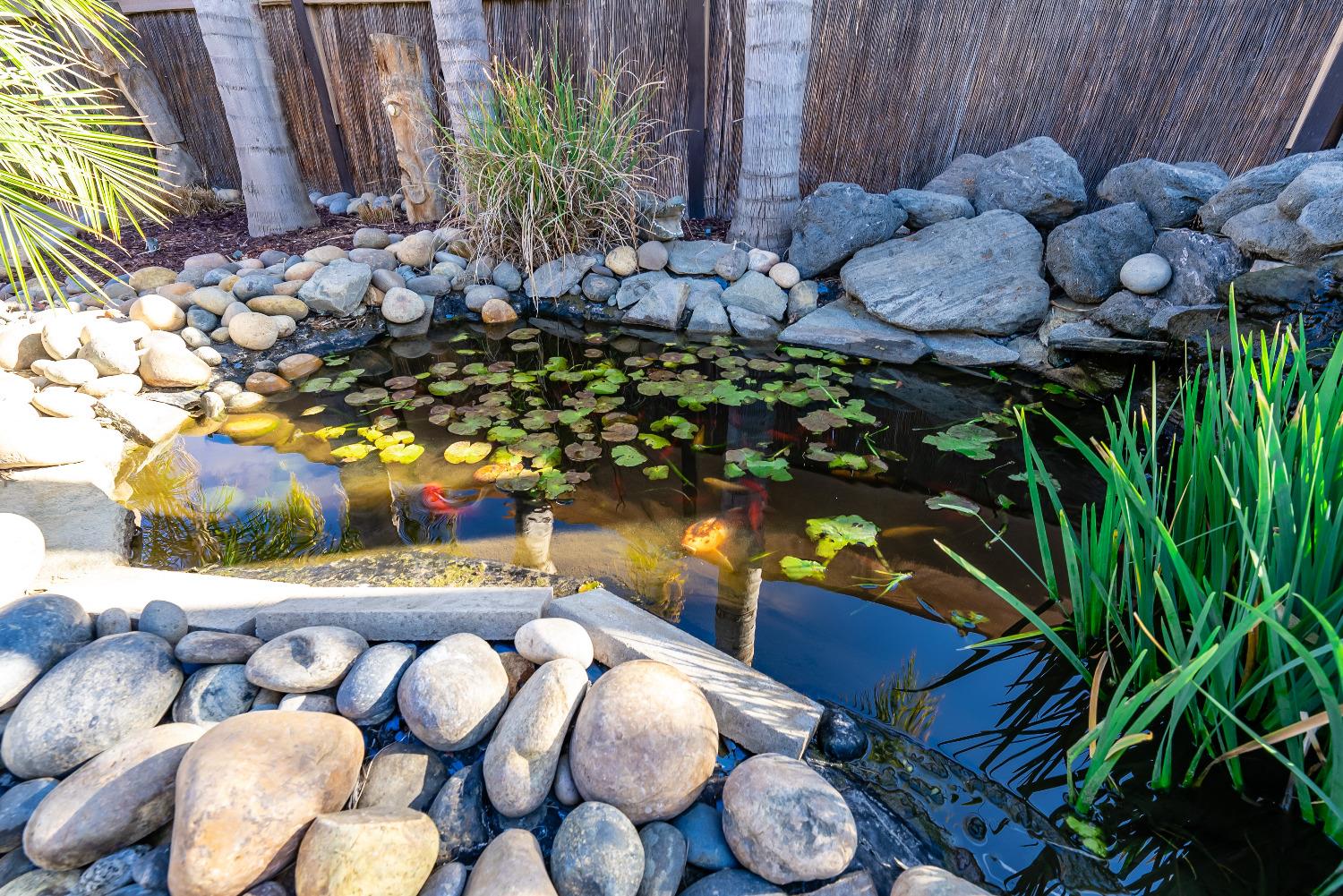 696 Crescent Lane Lemoore, CA 93245 - Photo 31 of 35 a view of a chairs and table in a back yard