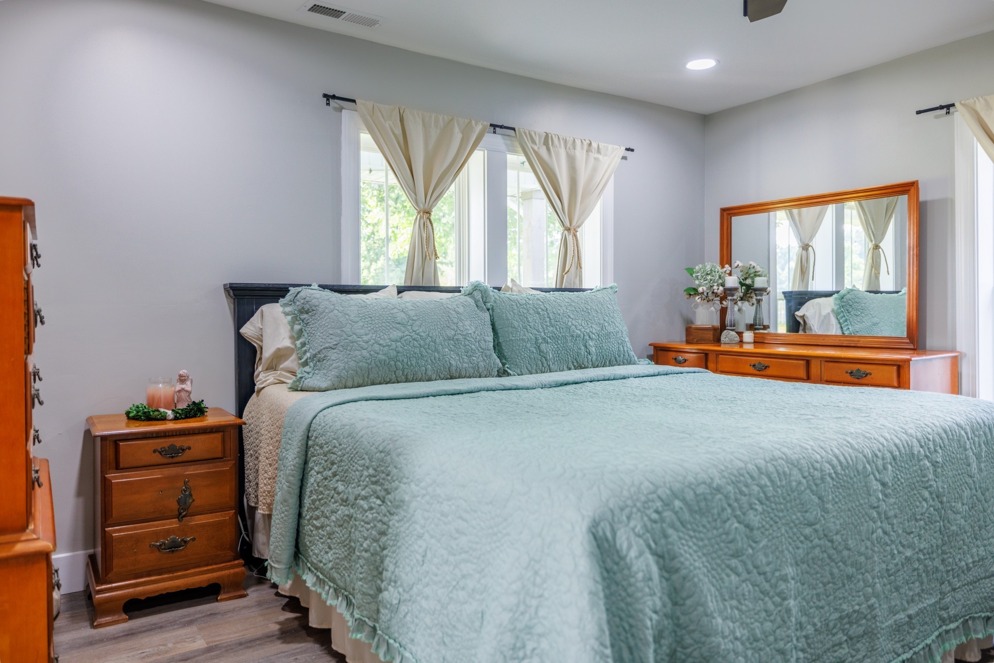 7365 Coldwater Road Fairview, TN 37062 - Photo 22 of 58 a bedroom with a bed and a window