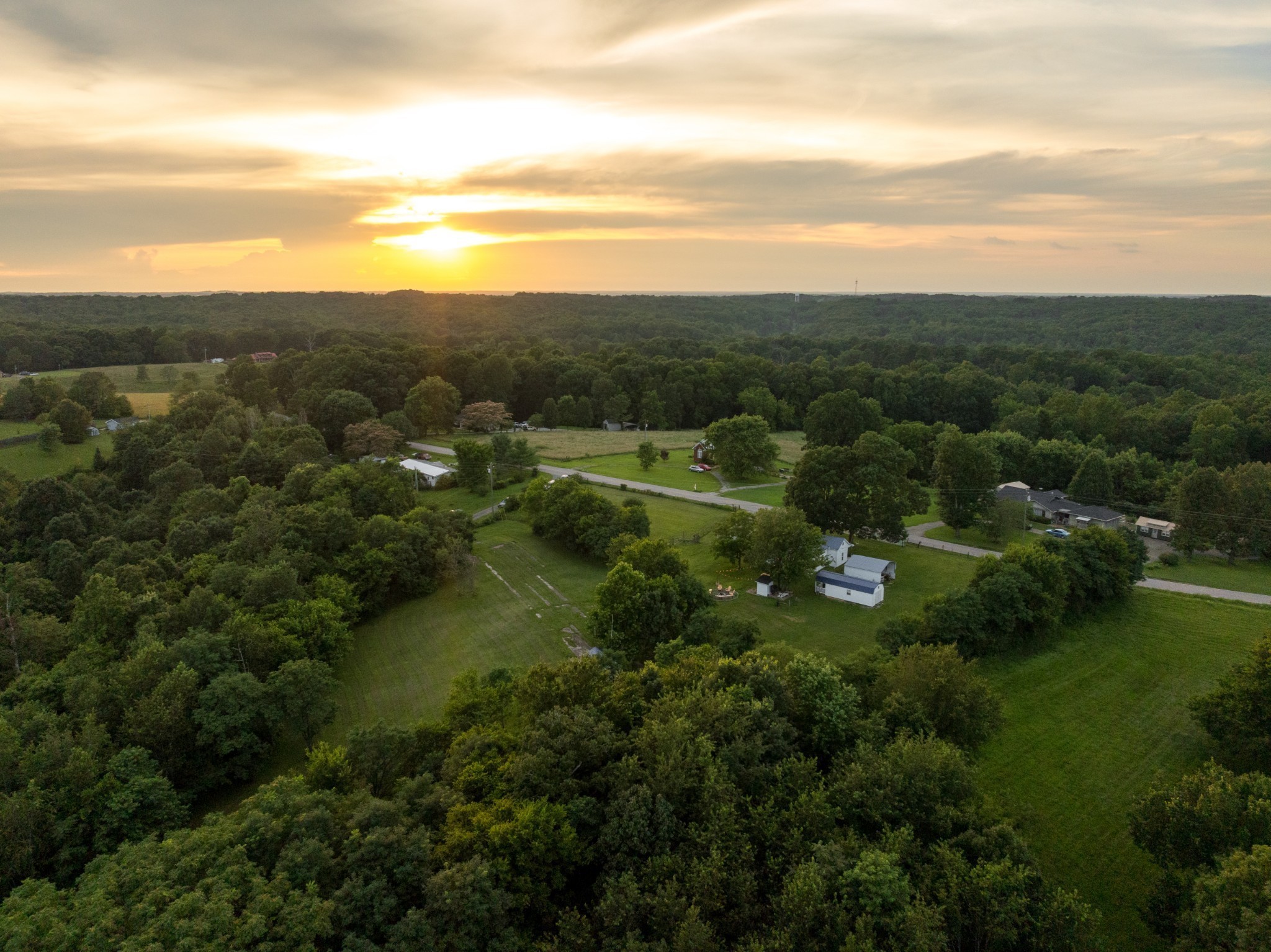 7365 Coldwater Road Fairview, TN 37062 - Photo 7 of 58 an aerial view of residential houses with outdoor space and trees