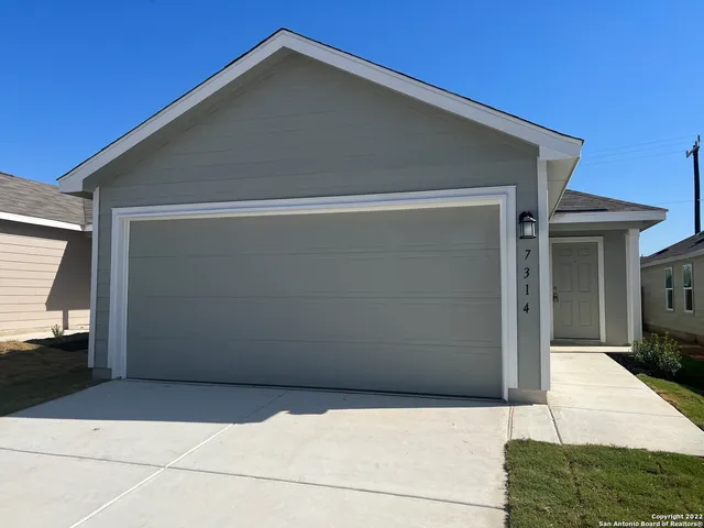 a backyard of a house