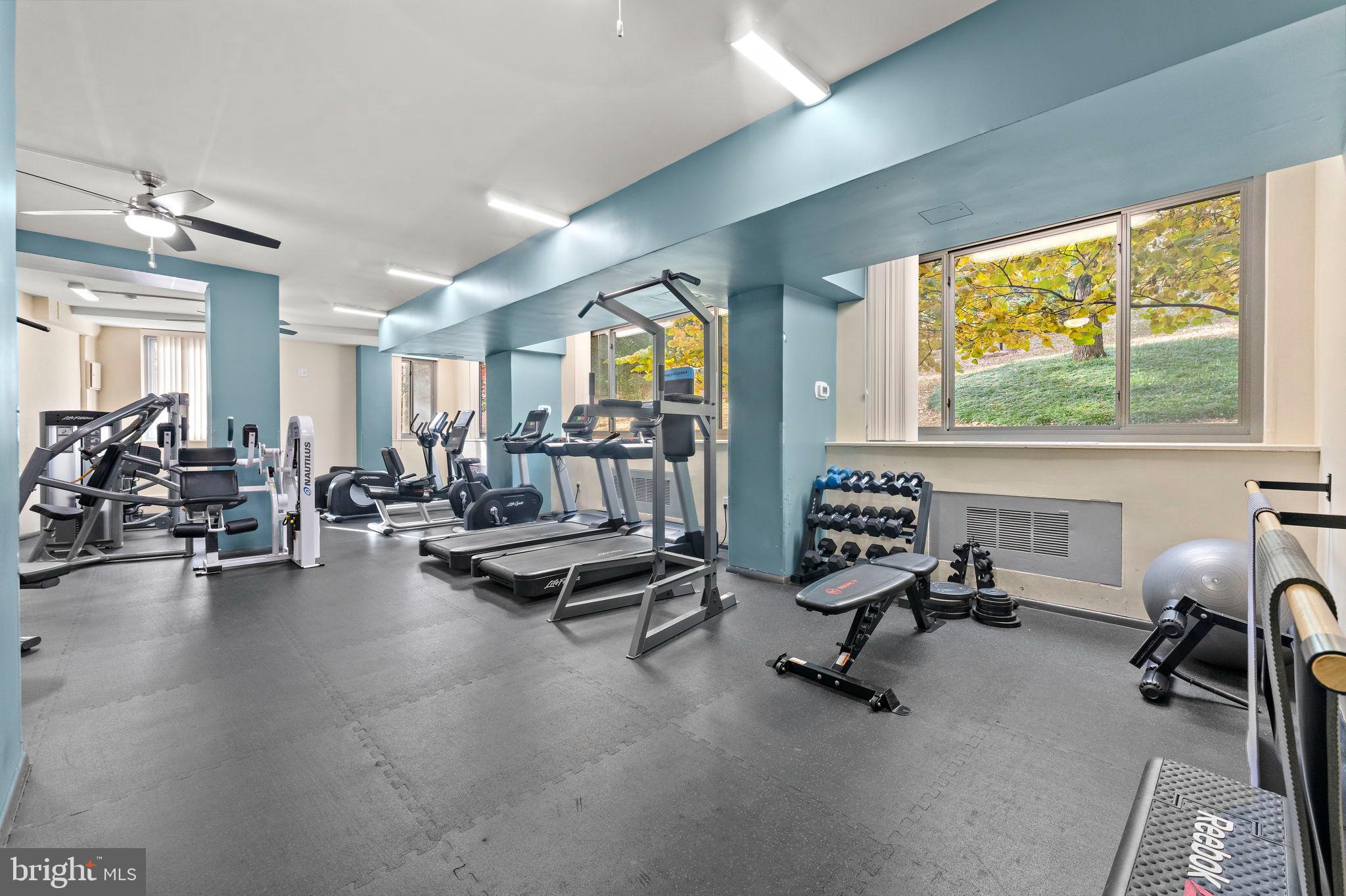 4200 Cathedral Avenue Northwest, Unit 610 Washington, DC 20016 - Photo 21 of 22 a view of a livingroom with workspace and a window