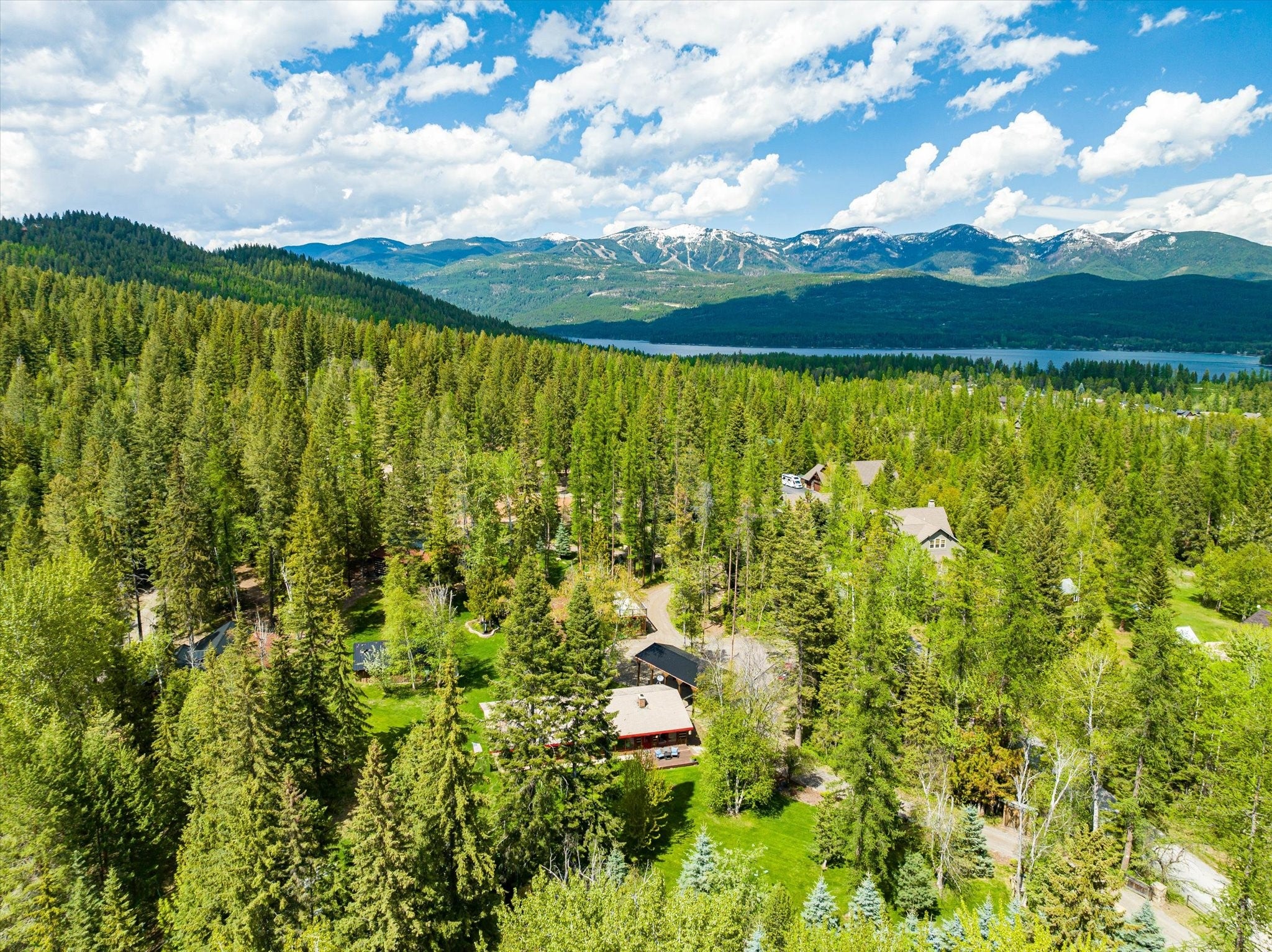 2130 Lion Mountain Loop Road Whitefish, MT 59937 - Photo 84 of 95 Aerial Views