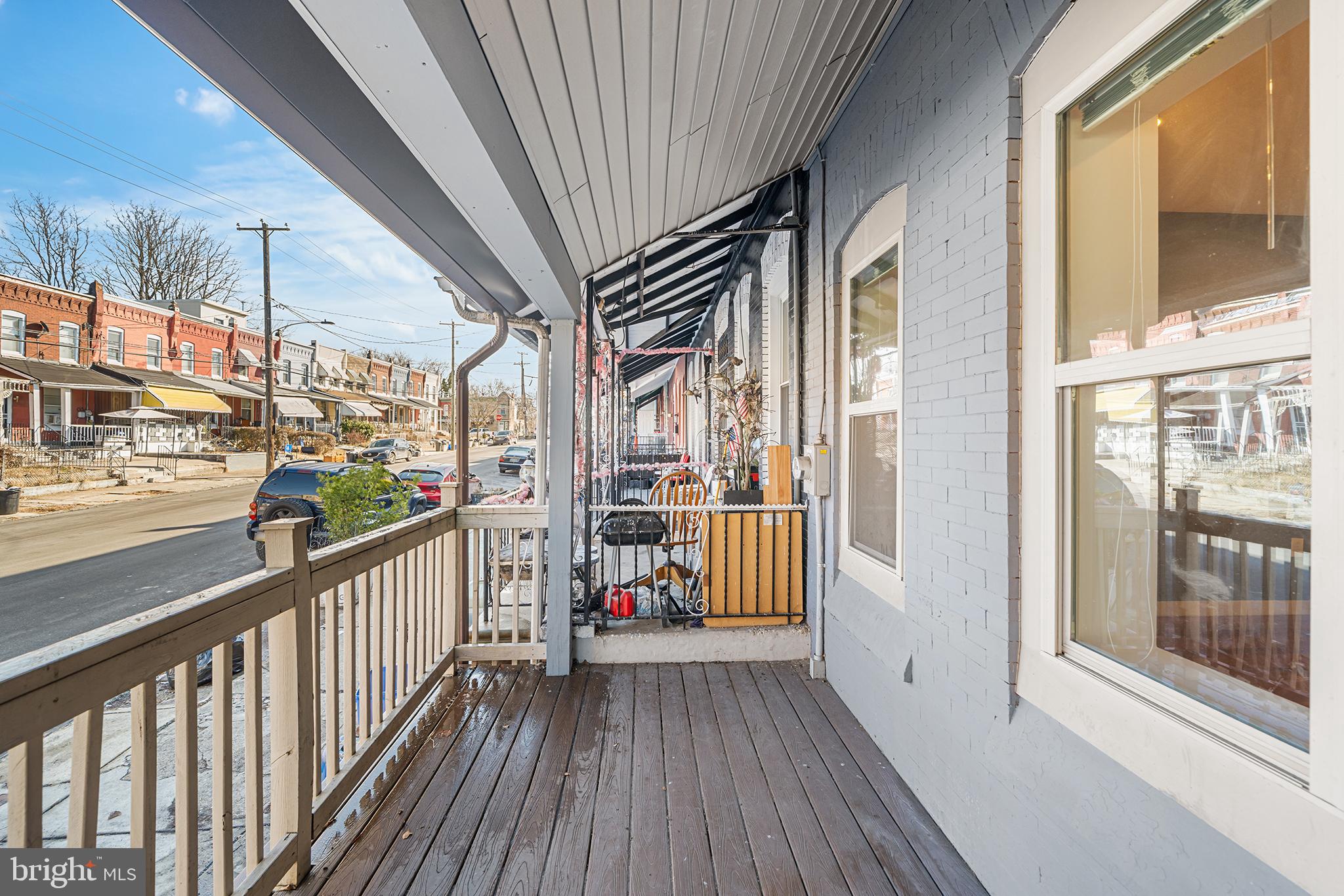 1346 South 46th Street Philadelphia, PA 19143 - Photo 3 of 32 a view of a porch with wooden floor