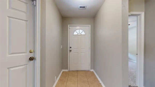 a view of an entryway door