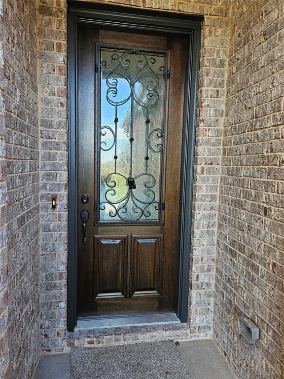 1529 Enloe Road Howe, TX 75459 - Photo 10 of 30 a front view of a wooden door