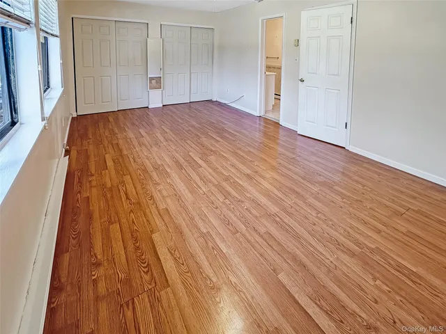 wooden floor in an empty room