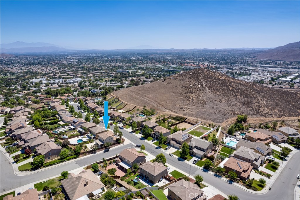 12179 Dewar Drive Riverside, CA 92505 - Photo 44 of 53 an aerial view of a city with lots of residential buildings