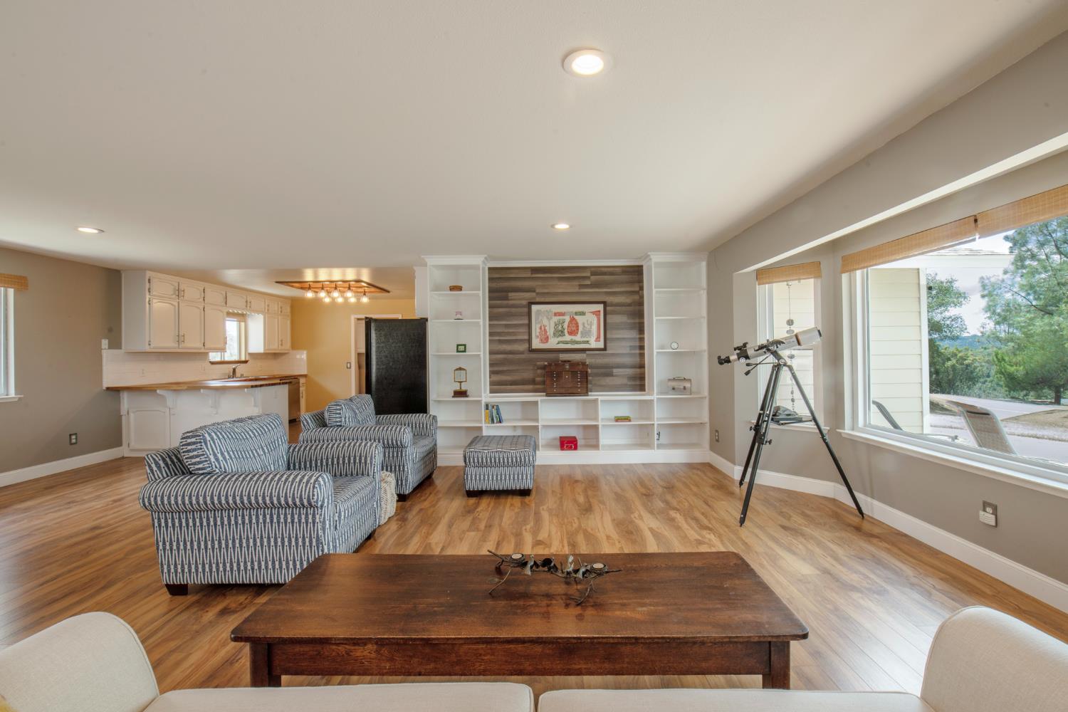 29395 Revis Road Coarsegold, CA 93614 - Photo 2 of 32 a living room with furniture and a large window