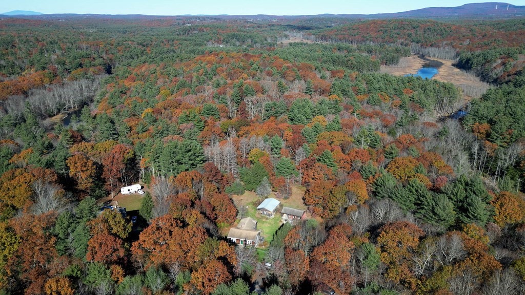 27 Locke Road Rutland, MA 01543 - Photo 39 of 39 an aerial view of a house with a yard