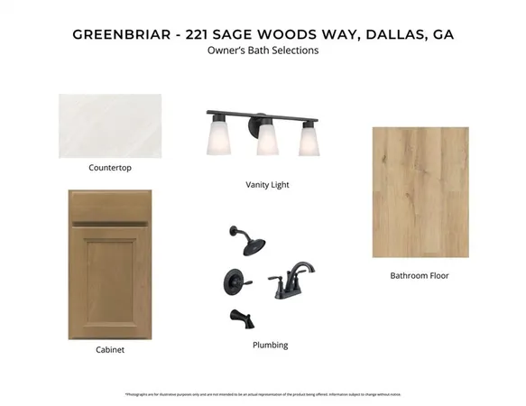 $389,990 | 221 Sage Woods Way, Dallas, GA 30132