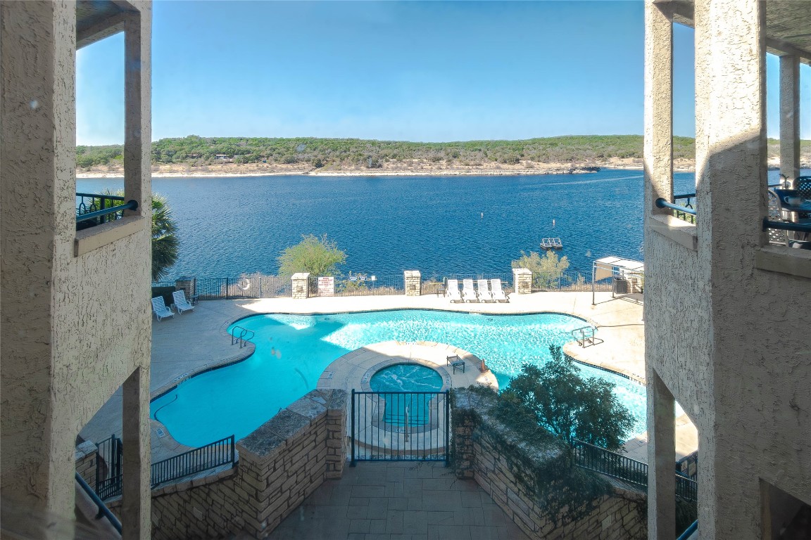 3404 American Drive, Unit 3226 Lago Vista, TX 78645 - Photo 23 of 40 a view of lake from balcony