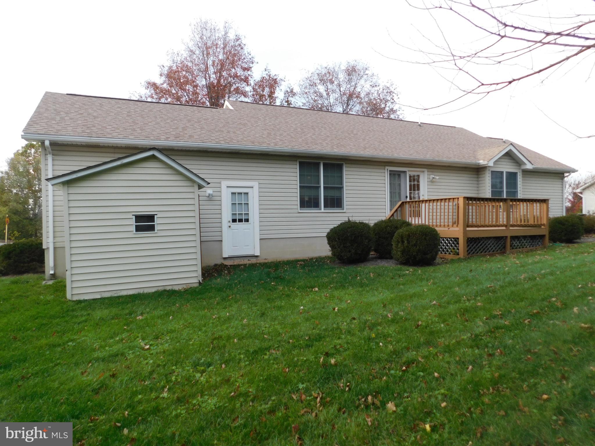 108 Senseny Glen Drive Winchester, VA 22602 - Photo 22 of 24 a view of a house with a backyard