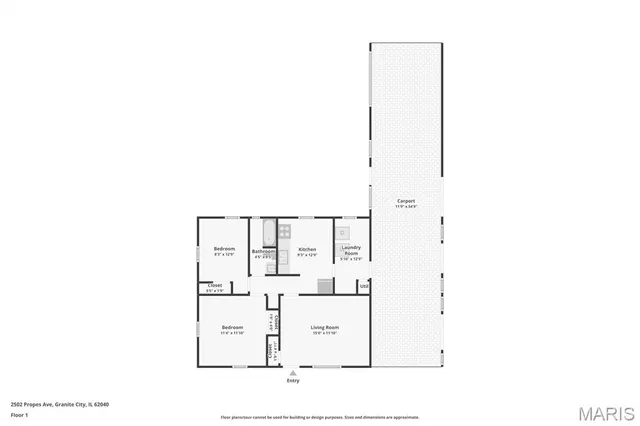 $84,500 | 2502 Propes Avenue, Granite City, IL 62040