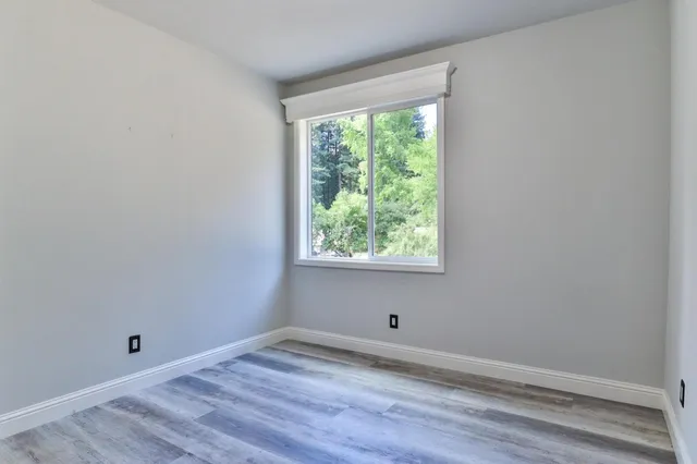 an aerial view of residential house with outdoor space