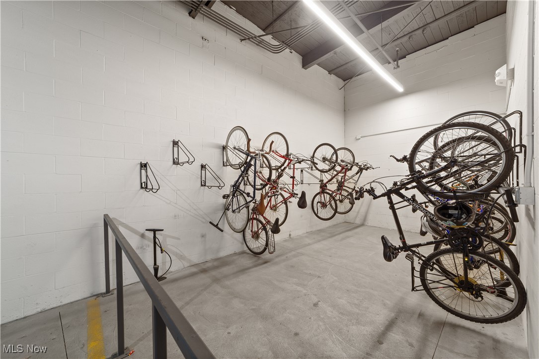 2048 Fulton Road, Unit 107 Cleveland, OH 44113 - Photo 35 of 37 Bike storage located in the covered garage