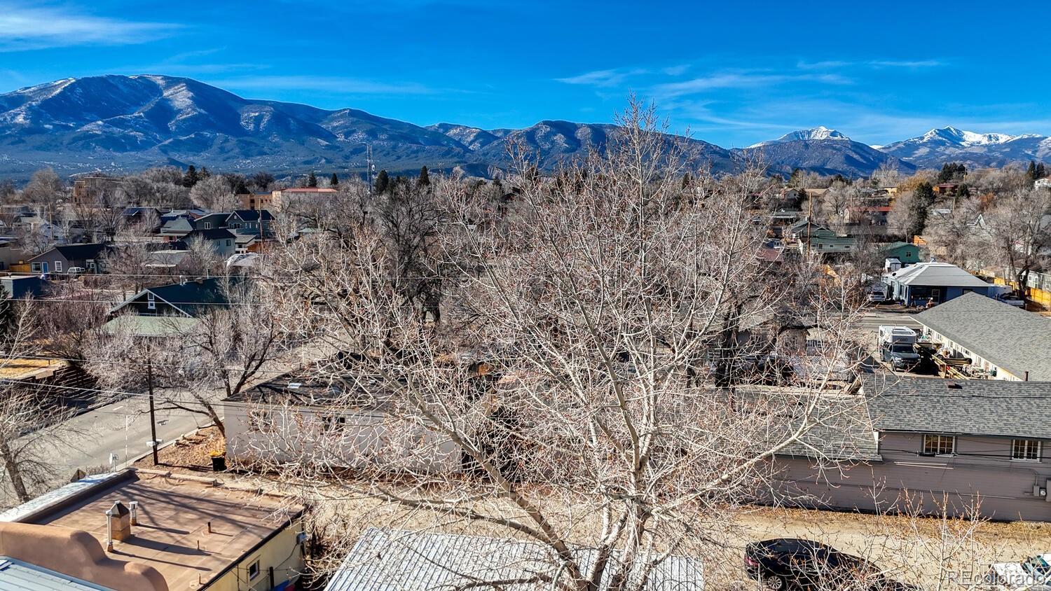 138 North M Street, Unit C Salida, CO 81201 - Photo 40 of 47 a view of a city with mountains in the background