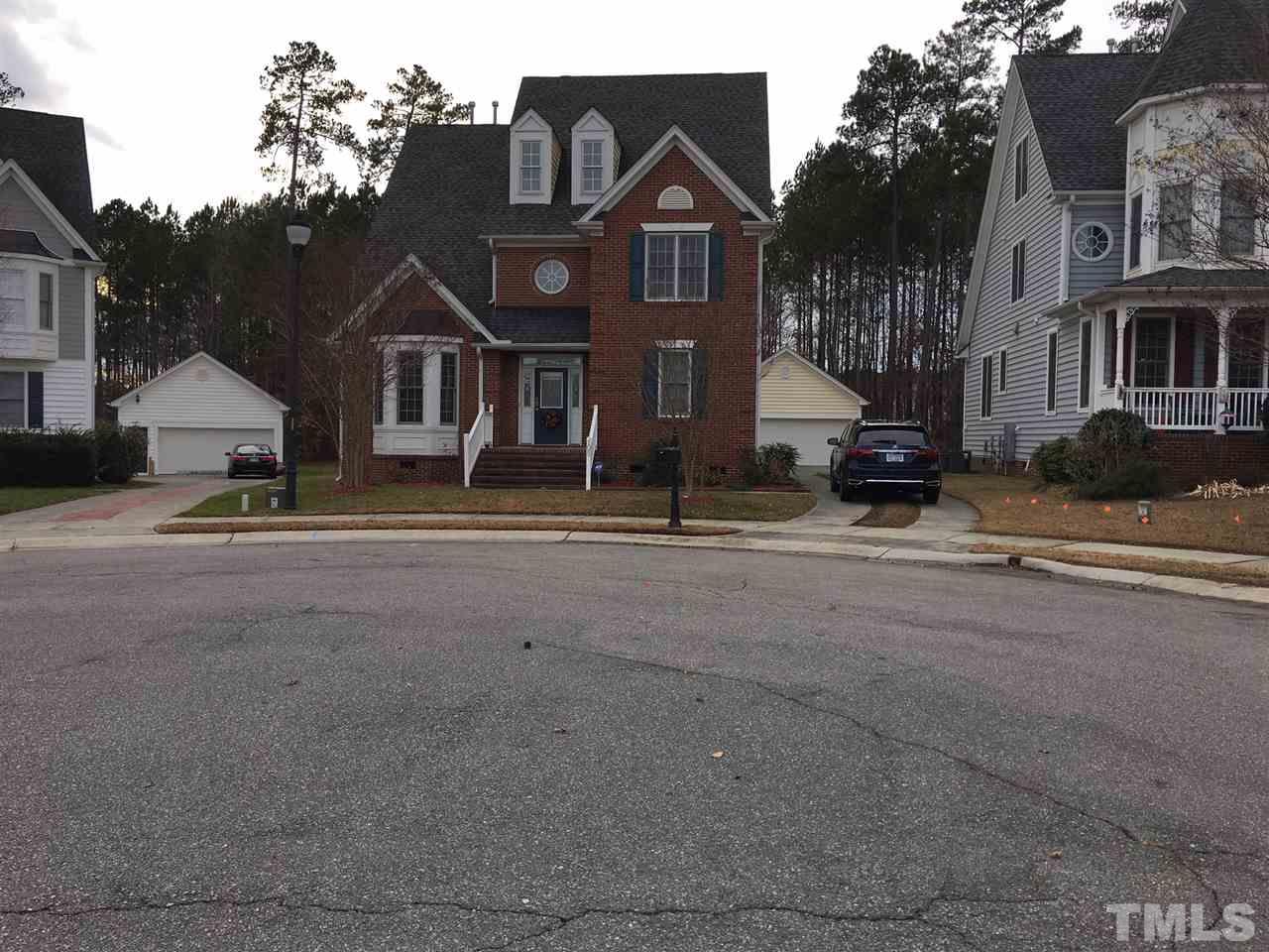 105 Fort Jackson Road Morrisville, NC 27560 - Photo 2 of 18 a front view of a house with a street