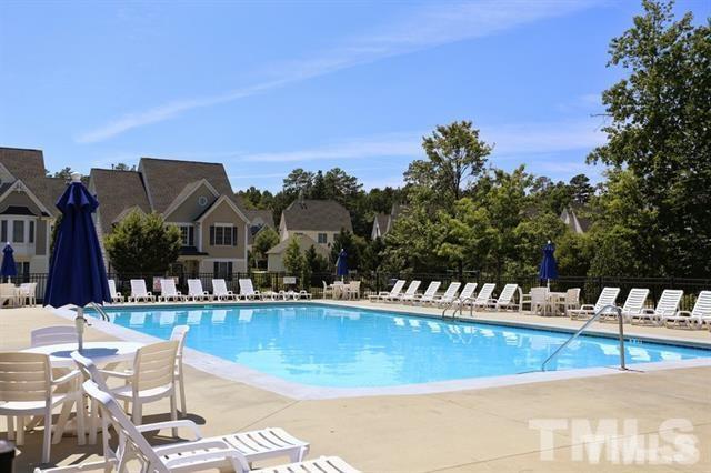 105 Fort Jackson Road Morrisville, NC 27560 - Photo 18 of 18 a view of a swimming pool with lounge chairs